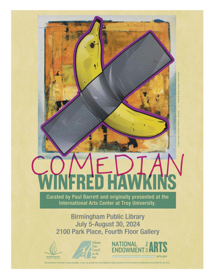 Comedian: Winfred Hawkins flyer